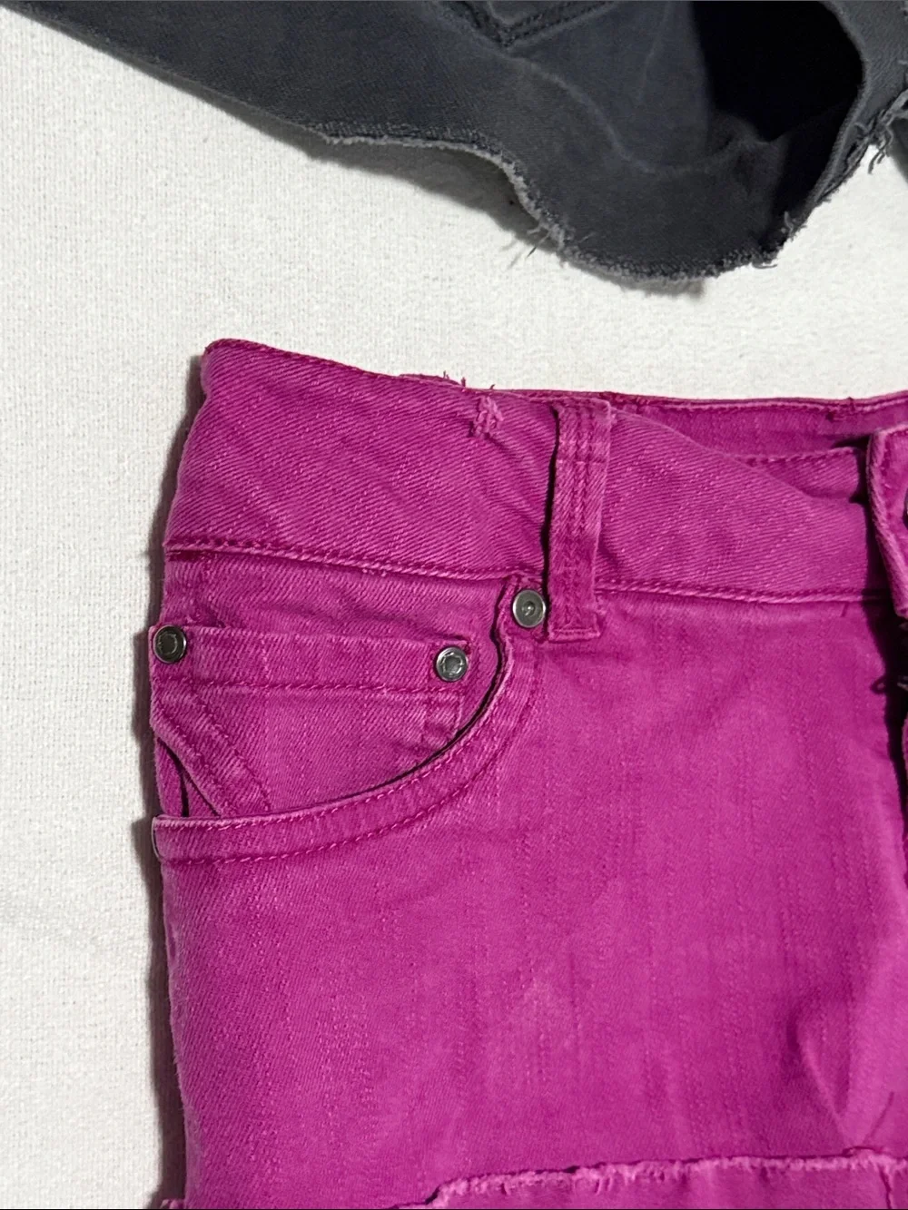 Empyre Shorts Bundle Size 5 Denim Stretch Fushia Grey-Black Everyday boho sz 28